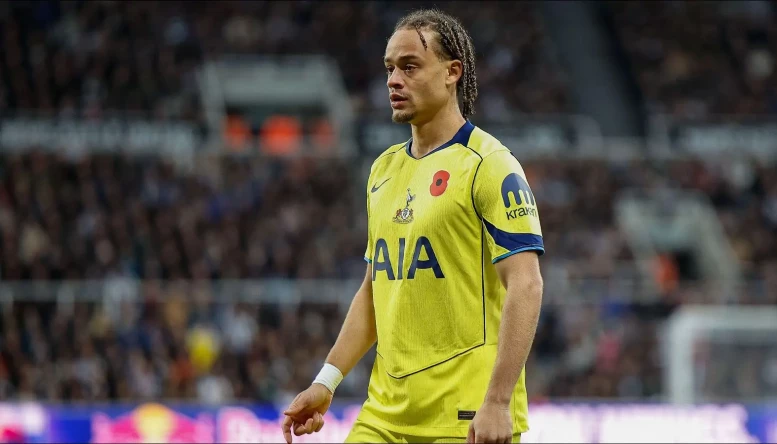 Xavi Simons of Tottenham Hotspur